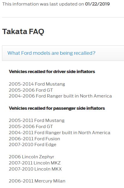 Ford Models with Takata Airbag Recall.JPG