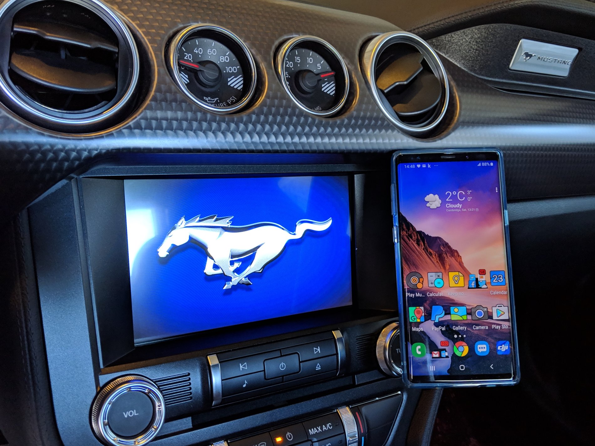 Cell phone holder / mount | Page 3 | 2015+ S550 Mustang Forum (GT