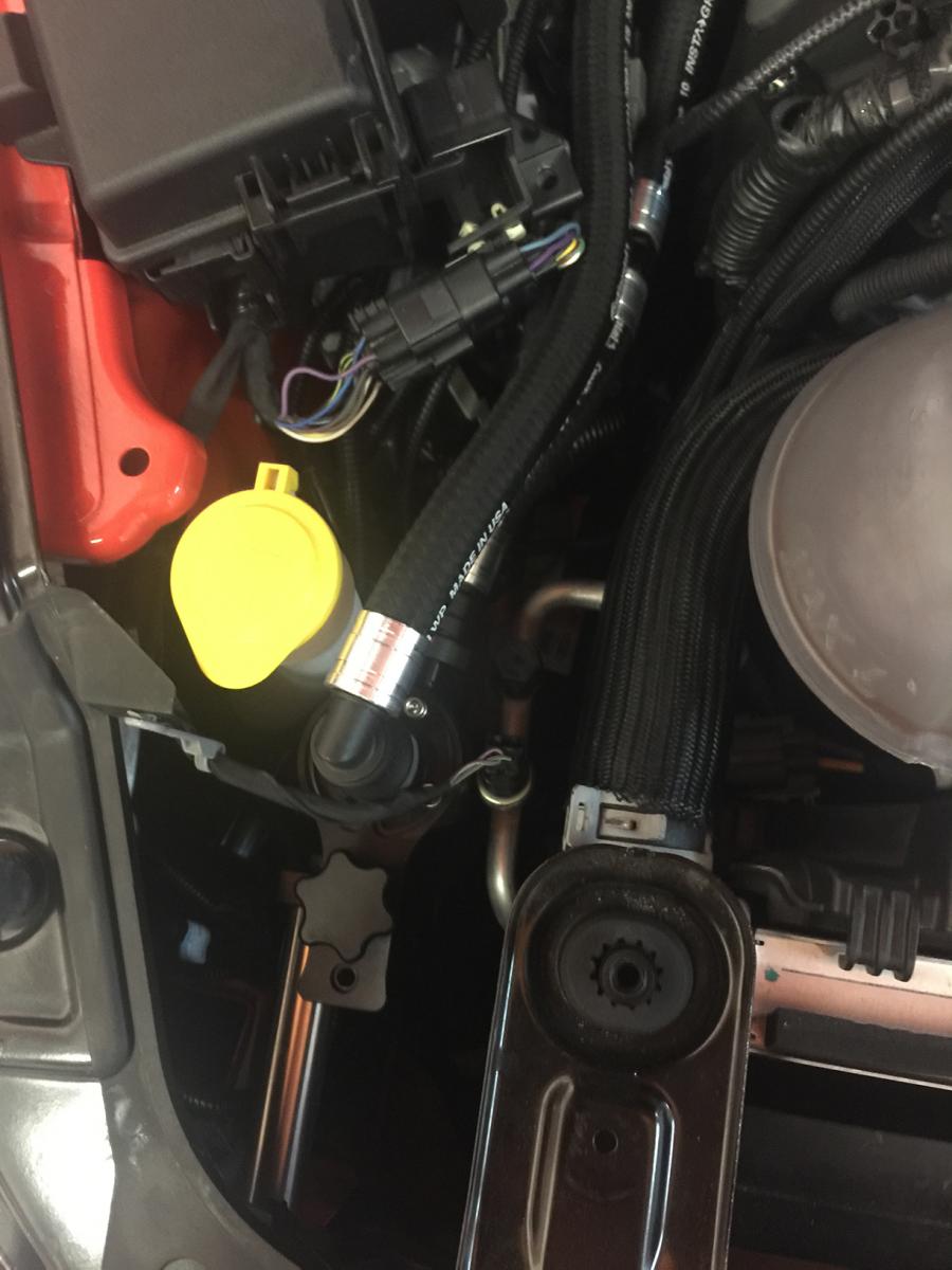 UPR Whipple catch can setup. Just installed, is this right?  2015+ S550  Mustang Forum (GT, EcoBoost, GT350, GT500, Bullitt, Mach 1) 