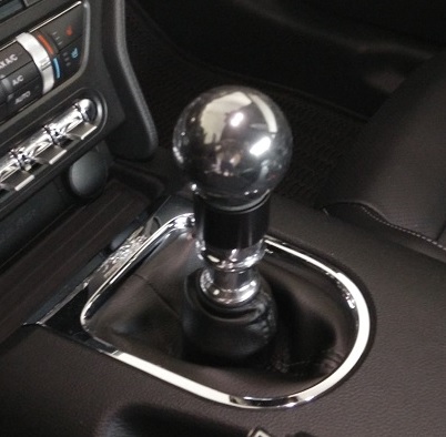 What is a weighted shift knob?