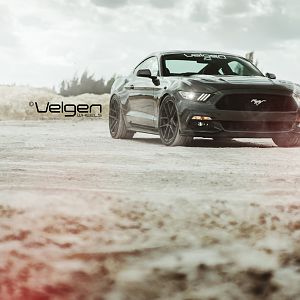 2015 Mustang GT Magnetic Grey on Velgen Wheels
VMB5s Matte Gunmetal 
20x9 & 20x10.5

http://velgenwheels.com