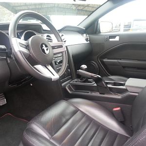 Pretty Stock Interior. Roush Pedals