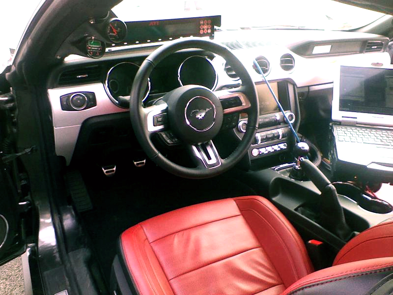 Some Looks At Red Line Leather Interior 2015 Mustang