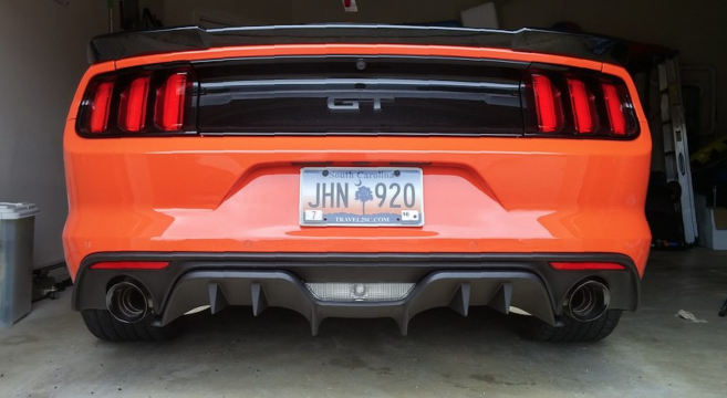 2015 Mustang RTR Rear Valence | 2015+ Mustang Forum News Blog (S550 GT ...