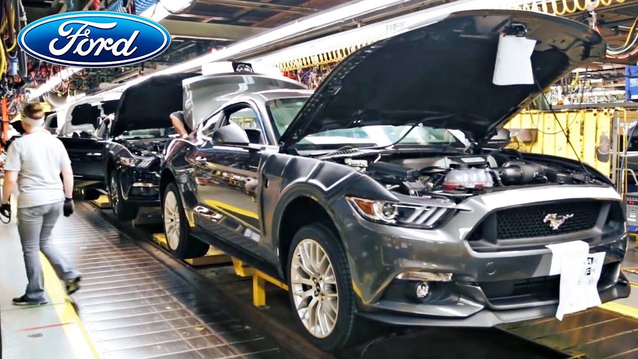 Flat Rock Plant Mustang Production Line Video | 2015+ S550 Mustang ...