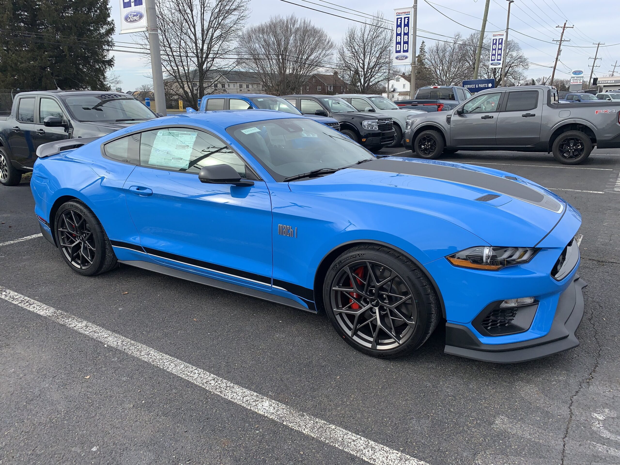 Finally picked up my New Mach 1 (Grabber Blue)! | 2015+ S550 Mustang ...